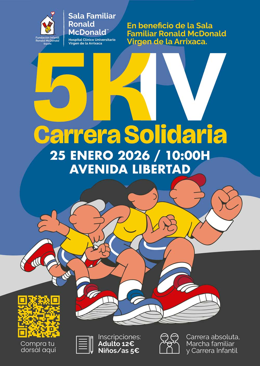 Carrera Ronald McDonald 2026